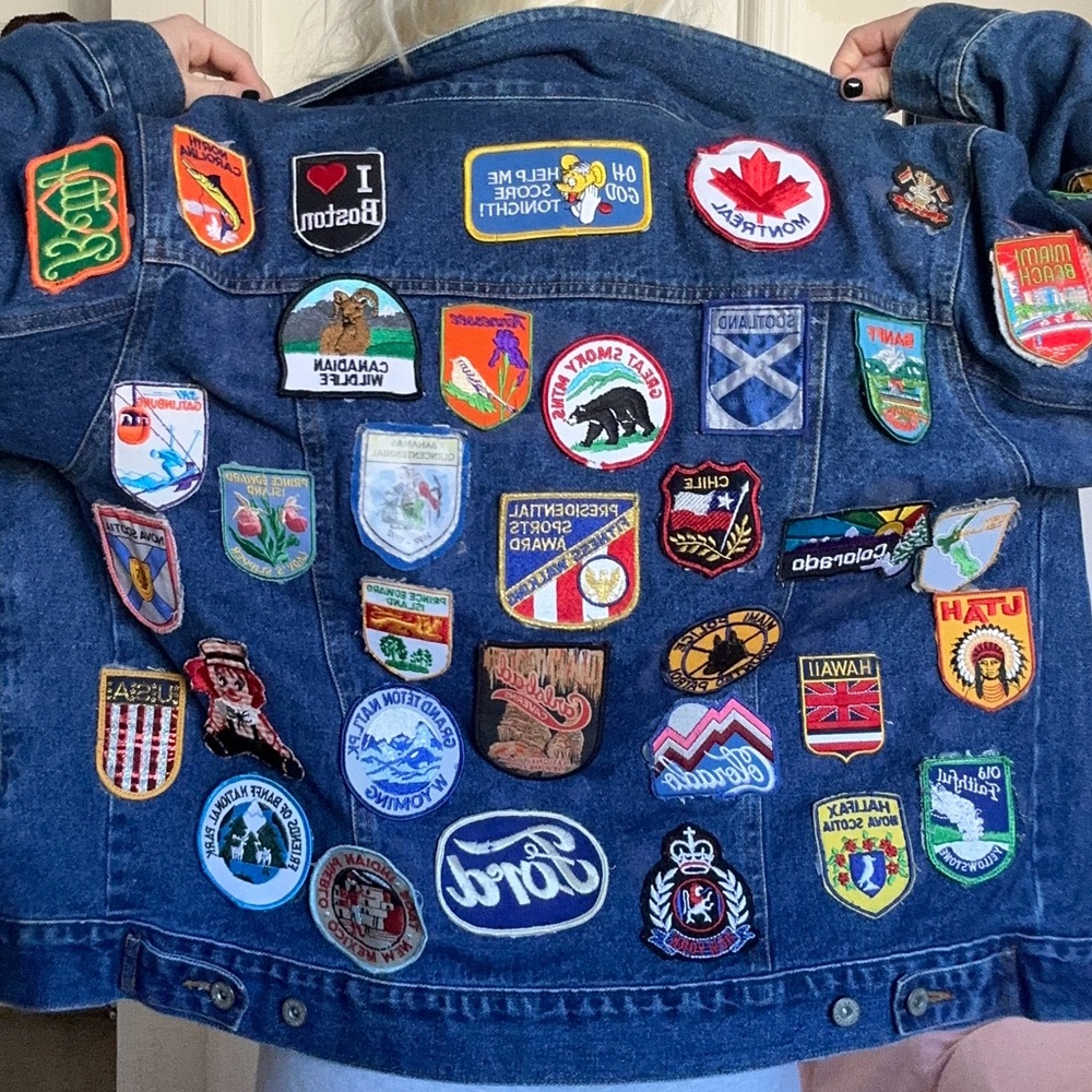 Patchwork Denim Jacket - image 3